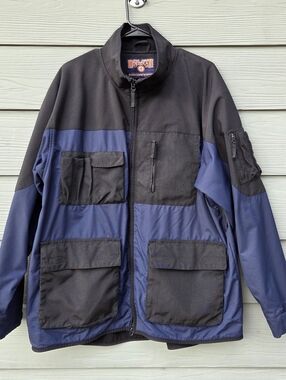 Duluth Trading Co. Men's XL Navy & Black Work Jacket